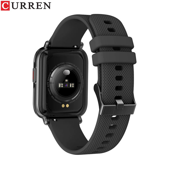 Smart Watch Metal Silicone Stainless Steel Sports Square Round Waterproof