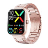 Smart Watch Multifunction Blood Glucose Blood Pressure Heart Rate Blood Oxygen Monitoring Sos Alarm Call Square Dial Daily Waterproof Environmentally Friendly Silicone Wristband