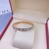 Snake Bone Bracelet Titanium Steel With Diamonds Electroplating