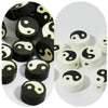 Soft Clay Beads Black White Bagua Pattern Diy Loose Beads For Bracelet Mobile Phone Chain Pendant Accessories Paint Treatment Wholesale