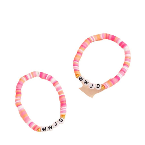 Soft Pottery Bracelet Geometric Pattern Handmade Unisex