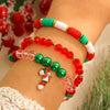 Soft Pottery Bracelet Handmade Geometric Style Unisex