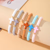 Soft Pottery Handmade Cross Pattern Women's Bracelets