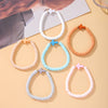Soft Pottery Handmade Cross Pattern Women's Bracelets