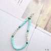 Soft Pottery Love Mobile Phone Chain Handmade Diy With Colorful Design