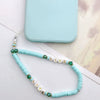 Soft Pottery Love Mobile Phone Chain Handmade Diy With Colorful Design