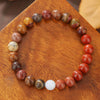 Solar System Eight Planets Beaded Paper Card Bracelet Stone Alloy Geometric Handmade Unisex