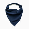 Solid Color Chiffon Triangle Scarf Hair Band Women's Simple Geometric Headwear