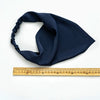 Solid Color Chiffon Triangle Scarf Hair Band Women's Simple Geometric Headwear