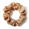 Solid Color Satin Cloth Hair Loop High Elasticity Handmade Simple Ball Head Hair Tie Basic All Match Headwear