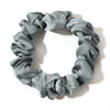 Solid Color Satin Cloth Hair Loop High Elasticity Handmade Simple Ball Head Hair Tie Basic All Match Headwear