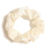 Solid Color Satin Cloth Hair Loop High Elasticity Handmade Simple Ball Head Hair Tie Basic All Match Headwear
