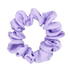 Solid Color Satin Cloth Hair Loop High Elasticity Handmade Simple Ball Head Hair Tie Basic All Match Headwear