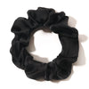 Solid Color Satin Cloth Hair Loop High Elasticity Handmade Simple Ball Head Hair Tie Basic All Match Headwear