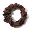 Solid Color Satin Cloth Hair Loop High Elasticity Handmade Simple Ball Head Hair Tie Basic All Match Headwear