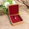 Solid Wood Black Walnut Jewelry Gift Box Wooden Bracelet And Necklace Packaging Box With Buckle Closure