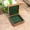 Solid Wood Black Walnut Jewelry Gift Box Wooden Bracelet And Necklace Packaging Box With Buckle Closure