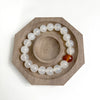Solid Wood Jewelry Display Tray For Bracelet Buddha Beads Round Splicing Design