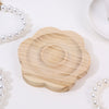 Solid Wood Jewelry Display Tray For Bracelet Buddha Beads Round Splicing Design