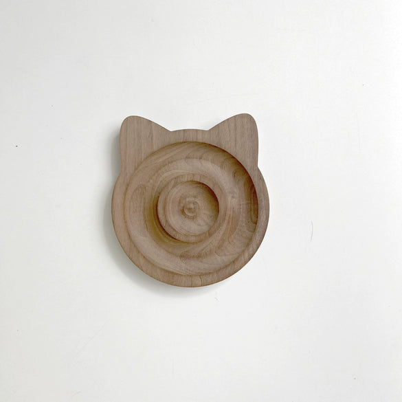 Solid Wood Jewelry Display Tray For Bracelet Buddha Beads Round Splicing Design