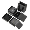 Soot Black Jewelry Packaging Box With Flannel Bag Light Luxury Heaven And Earth Cover Made Of Paper And Cardboard For Ring Jewelry Storage With Drawer