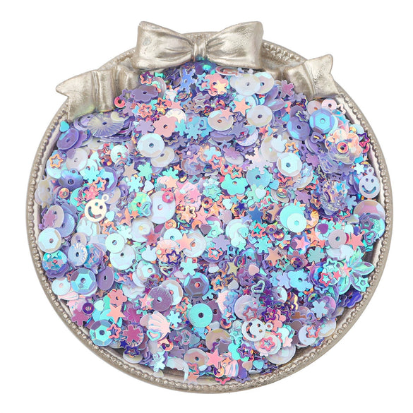 Special Shaped Colorful Mixed Beads And Flash Sequins Handmade Diy Ear And Necklace Clothing Accessories