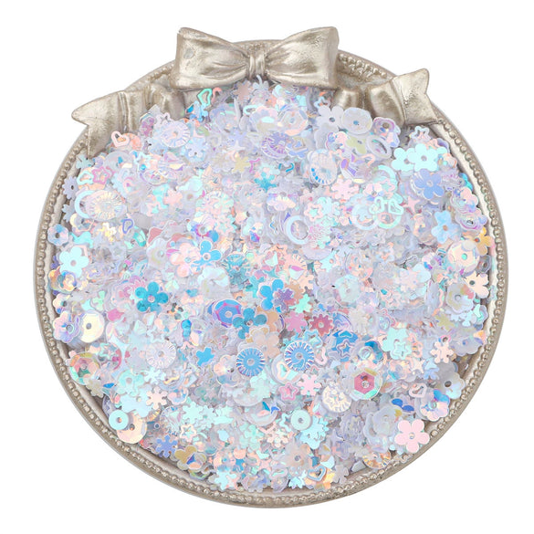 Special Shaped Colorful Mixed Beads And Flash Sequins Handmade Diy Ear And Necklace Clothing Accessories