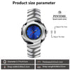 Specialshaped Retro Quartz Watch Diecast Stainless Steel Mineral Strengthened Mirror