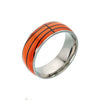 Sporting Goods Jewelry Titanium Steel Geometric Dripping Glue Unisex Ring Football Basketball Baseball