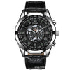 Sports Color Block Single Folding Buckle Quartz Men'S Watches