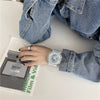 Sports Electronic Watch Plastic And Silicone Material Leisure Style Waterproof Luminous Multifunctional For Men And Women