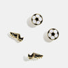 Sports Series Copper Geometric Electroplated Unisex Earrings