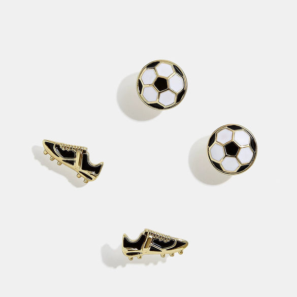 Sports Series Copper Geometric Electroplated Unisex Earrings