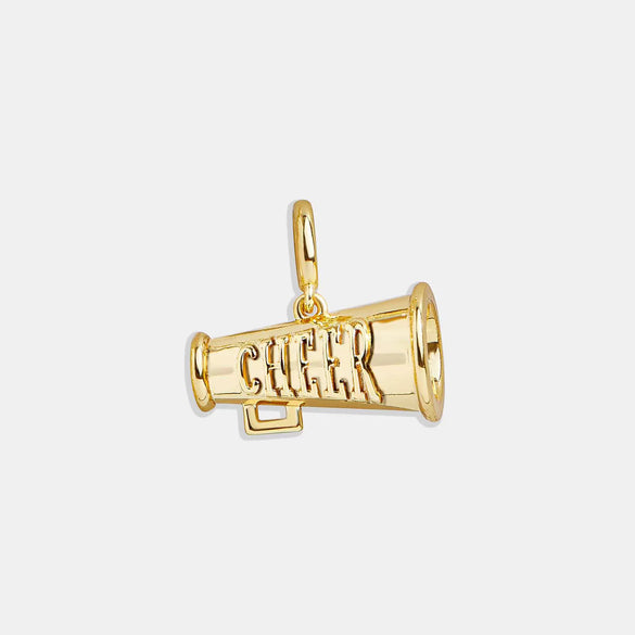 Sports Series Stainless Steel Tennis Volleyball Hockey Pendant Furnace Vacuum Plated 18K Gold Color