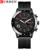 Sports Smart Watch With Organic Glass Mirror Silicone Strap Stainless Steel Buckle Round Dial