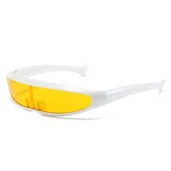 Sports Solid Color Pc Biker Full Frame Glasses