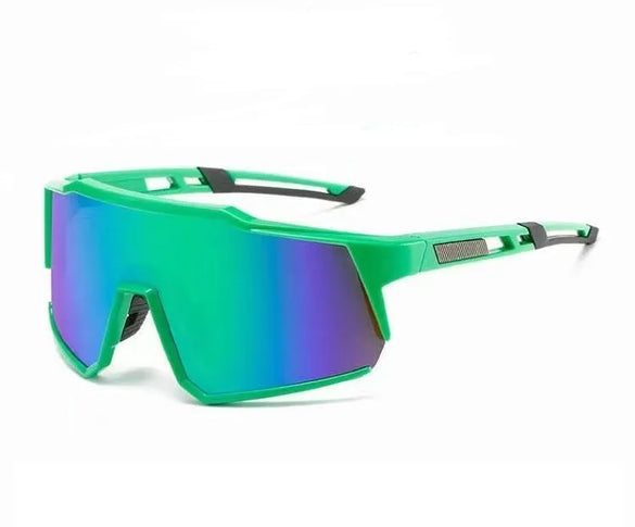 Sports Solid Color Pc Biker Full Frame Sports Sunglasses
