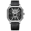 Sports Square Buckle Quartz Men'S Watches