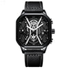Sports Square Buckle Quartz Men'S Watches