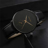 Sports Style Men's Quartz Watch With Alloy Case Imitation Leather Strap And Stainless Steel Buckle Round Dial