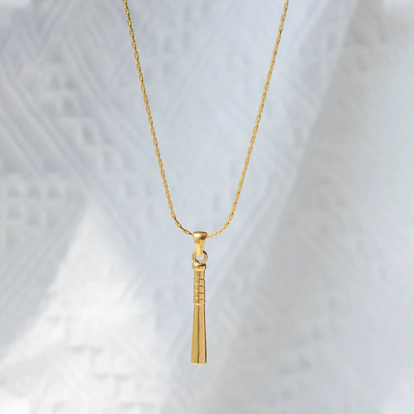 Sports Style Stainless Steel And Titanium Steel Electroplating Stick Pendant Collarbone Chain Necklace Jewelry For Women