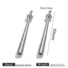 Sports Style Titanium Steel Long Pendant Jewelry Electroplated Stainless Steel Accessories