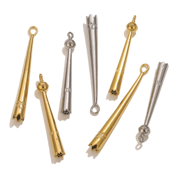 Sports Style Titanium Steel Long Pendant Jewelry Electroplated Stainless Steel Accessories