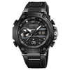 Sports Watch Abs Alloy High Transparent Resin Pu Luminous Multifunctional Waterproof Round Octagonal Personality Geometric