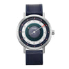 Sports Watch For Male Students Alloy Case Stainless Steel Strap Round Dial Fashion Style