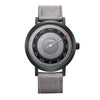 Sports Watch For Male Students Alloy Case Stainless Steel Strap Round Dial Fashion Style