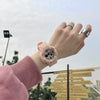 Sports Watch Plastic Silicone Luminous Unicorn Style