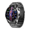 Sports Watch Titanium Alloy Environmentally Friendly Silicone Round For Men With Blood Oxygen Detection Bluetooth