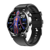Sports Watch Titanium Alloy Environmentally Friendly Silicone Round For Men With Blood Oxygen Detection Bluetooth