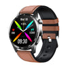 Sports Watch Titanium Alloy Environmentally Friendly Silicone Round For Men With Blood Oxygen Detection Bluetooth